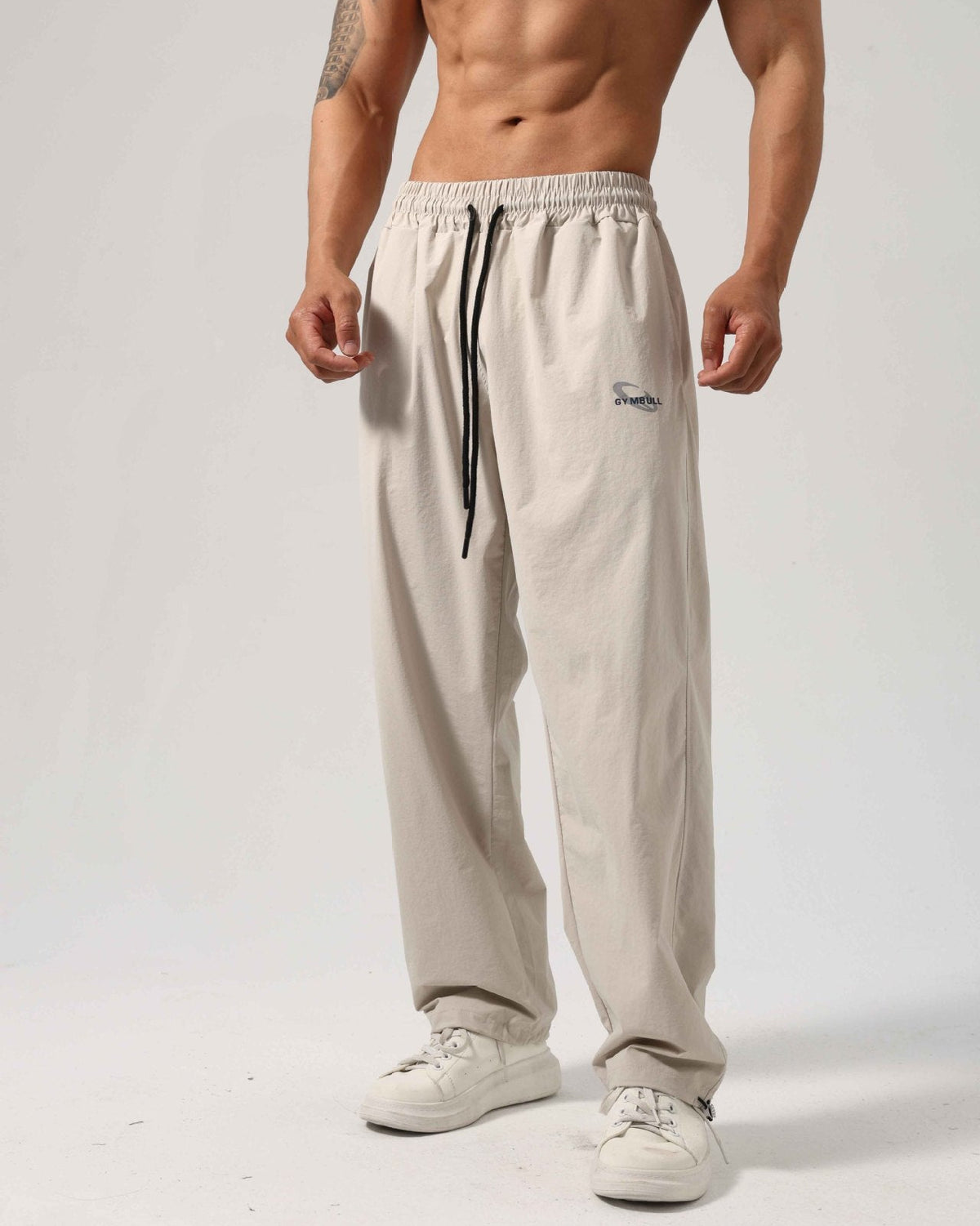 Men’s Relaxed Fit Drawstring Hem Track Pants-thumbmail-18
