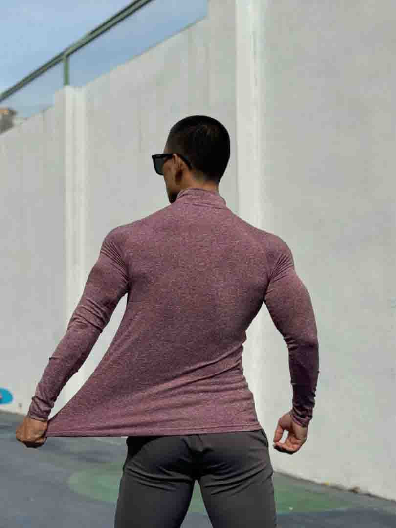 Men’s Long Sleeve Muscle Fit Workout Shirt-thumbmail-14