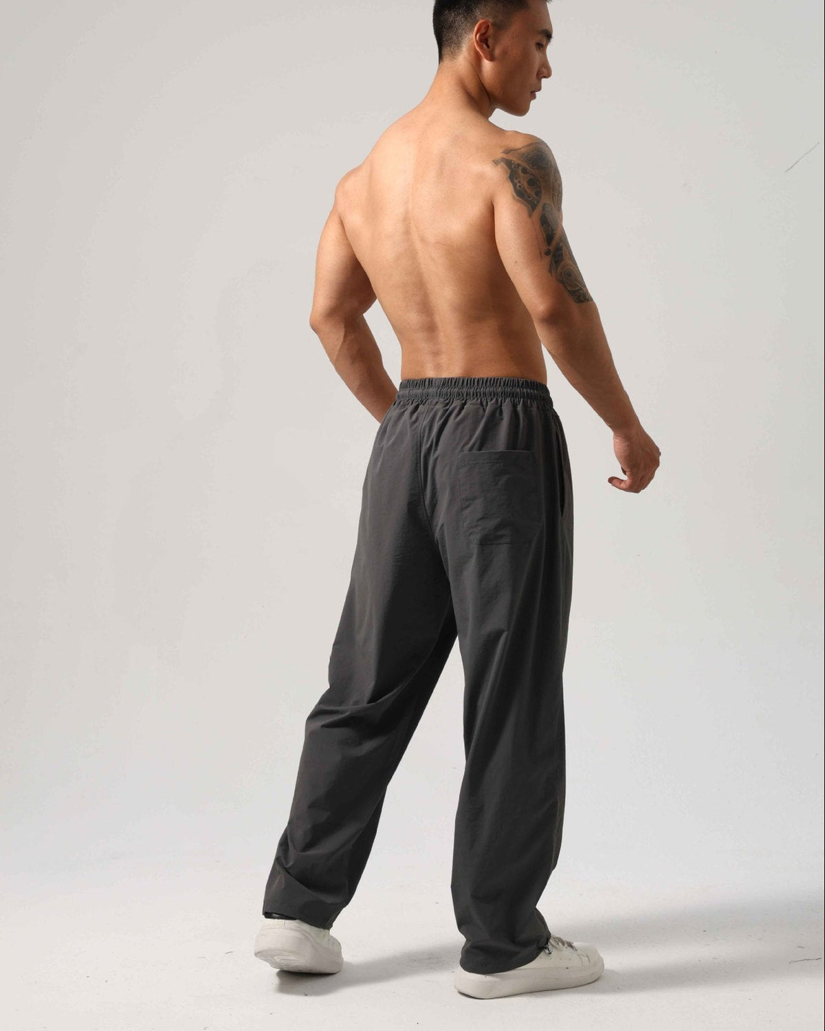 Men’s Relaxed Fit Drawstring Hem Track Pants-thumbmail-27