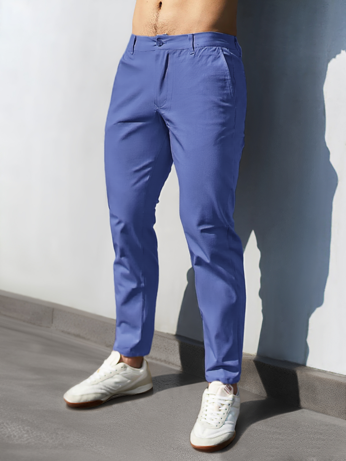 Everyday Stretch Non-Iron Cotton Chino Performance Pocket - Ahaselected