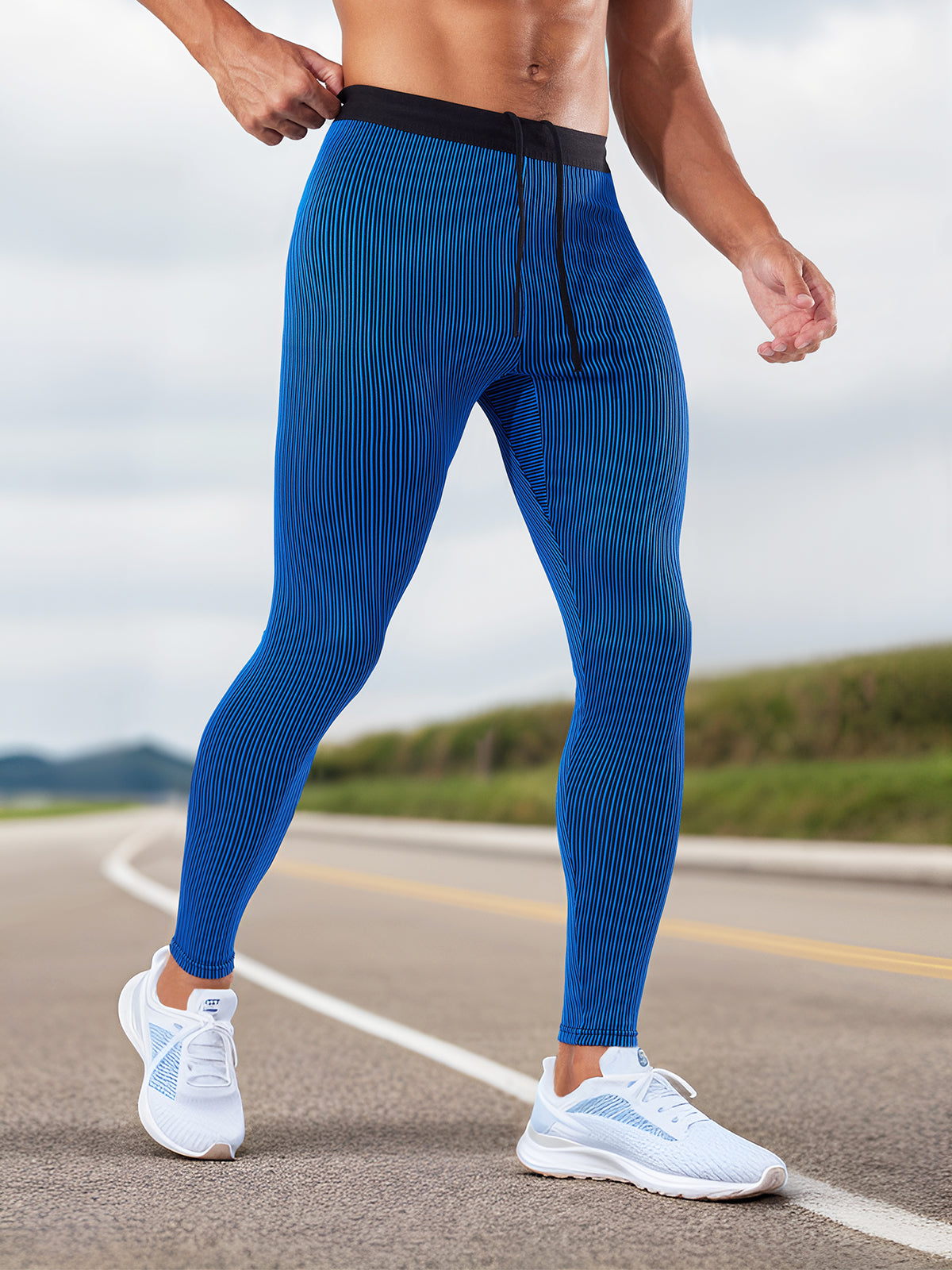 Pro Compression Running Legging with Zip Pockets - Ahaselected