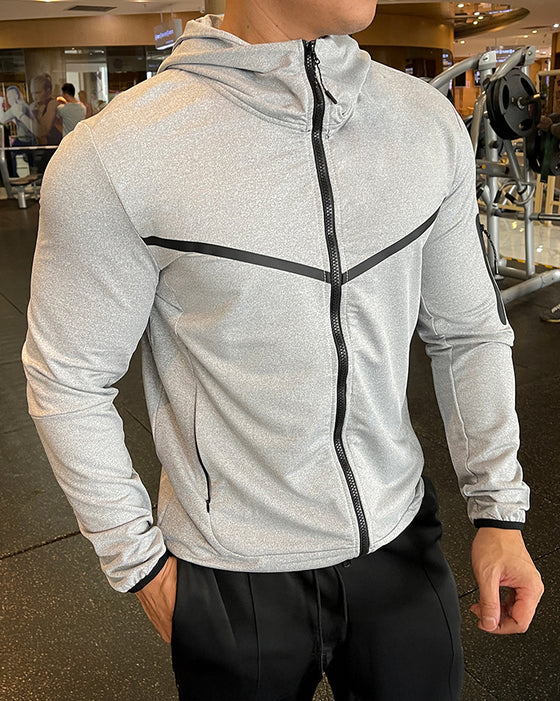 Velocity Full Zip Hooded Jacket - Ahaselected