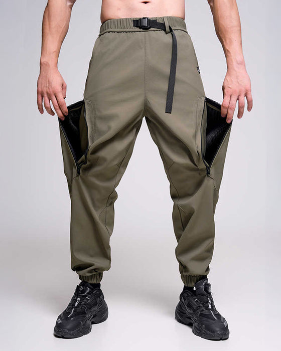 Stain-Repel Outdoor Structural Cargo Jogger New