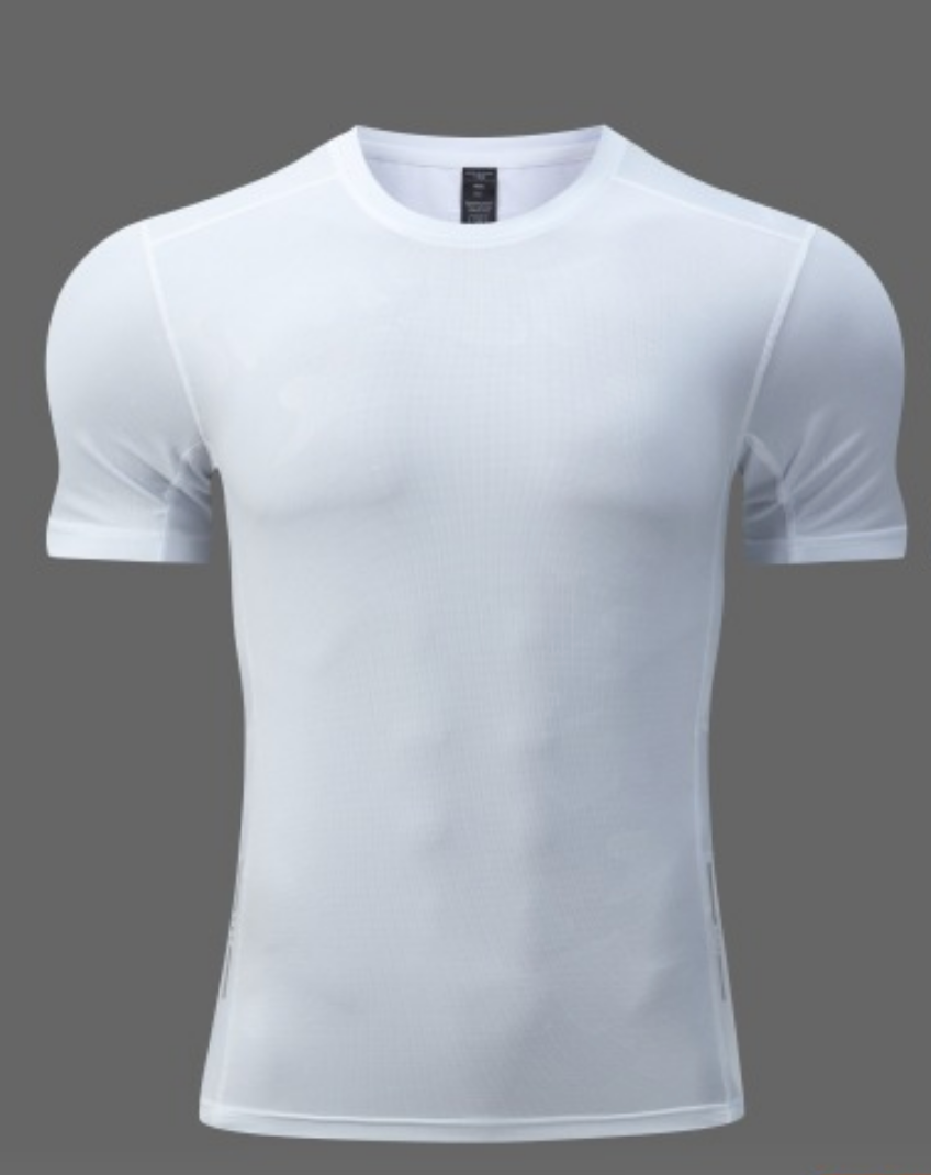 T-shirt d’entraînement pour homme à imprimé camouflage et tissu performant-thumbmail-18