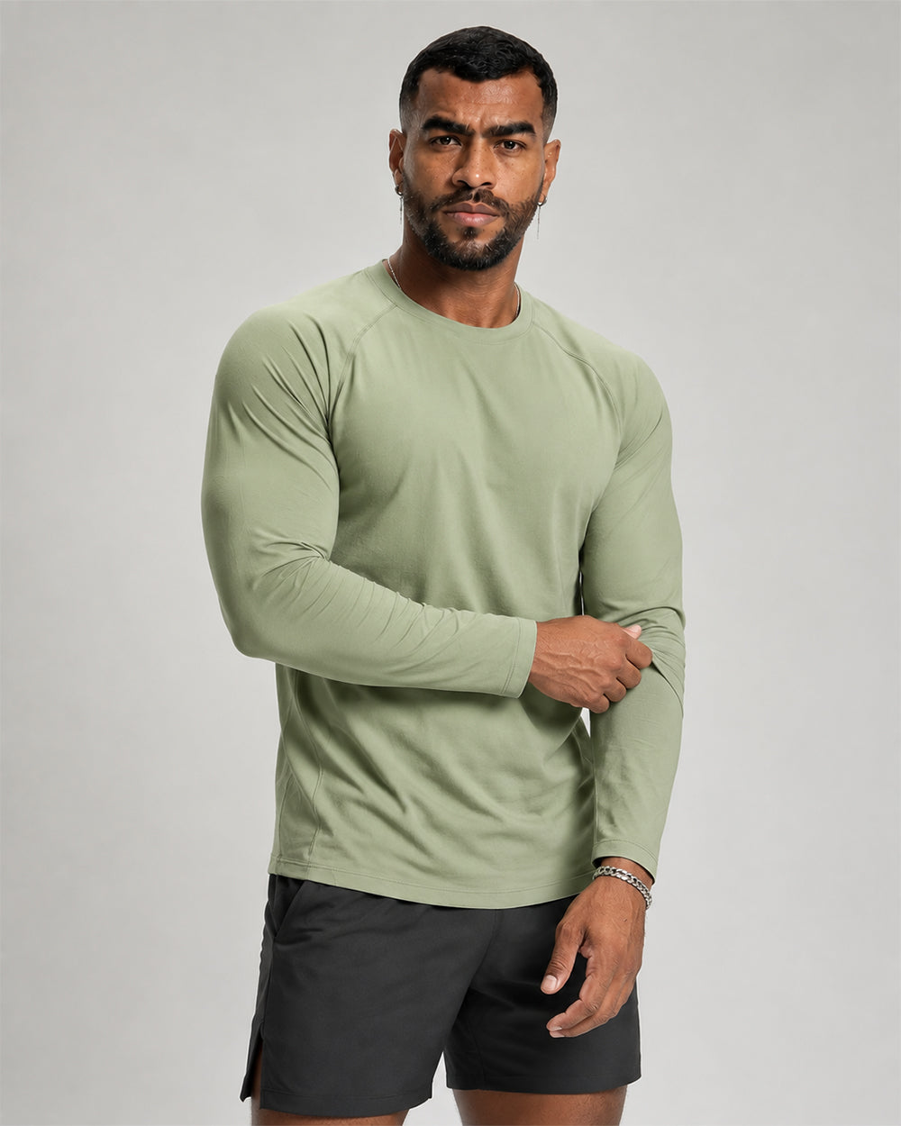 Men's Long Sleeve Quick Dry Performance T-Shirt-thumbmail-1