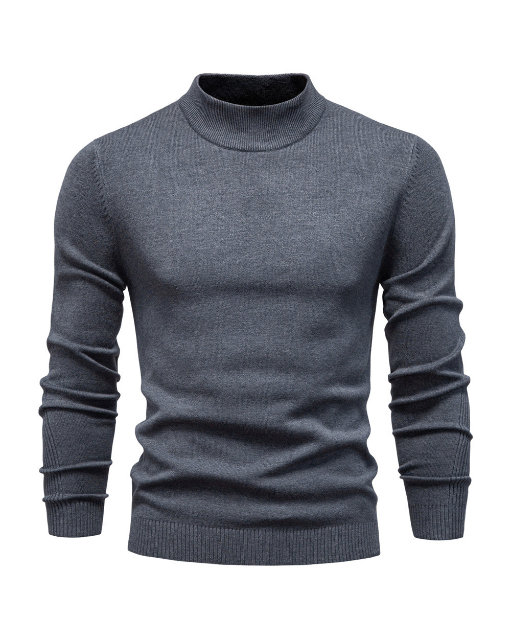 Mockneck Washable Sweater - Ahaselected