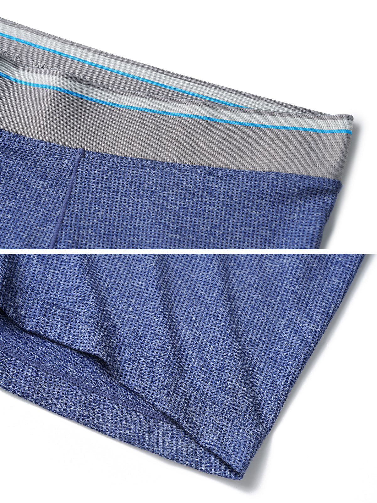 AIRFLOW 5" Performance Boxer Brief-Indigo Heather - Ahaselected