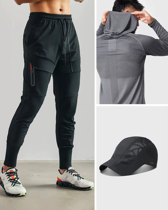 Performance Bestseller Look Hoodie Cap Jogger 3 Pcs - Ahaselected