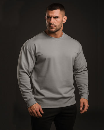 Soft Velvet Fleece Crewneck Sweatshirt