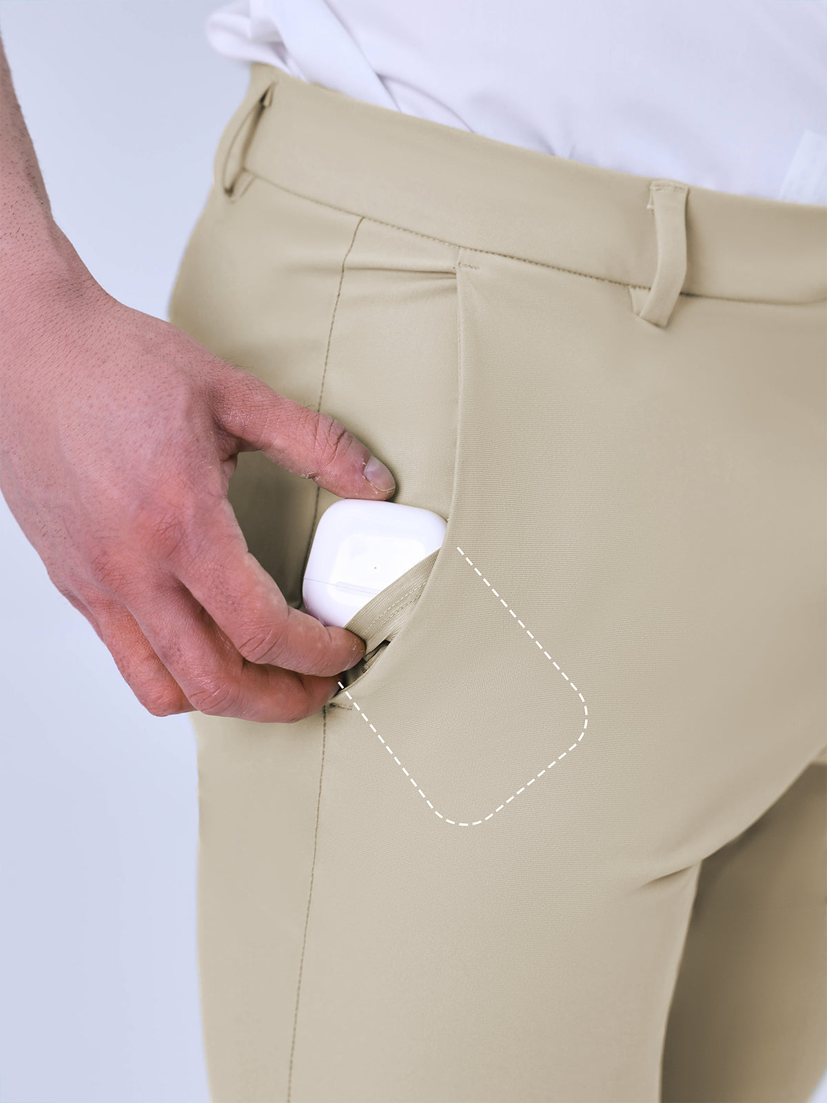 All Day Elite Performance™ Tapered Slim Fit Chino Pants - Ahaselected