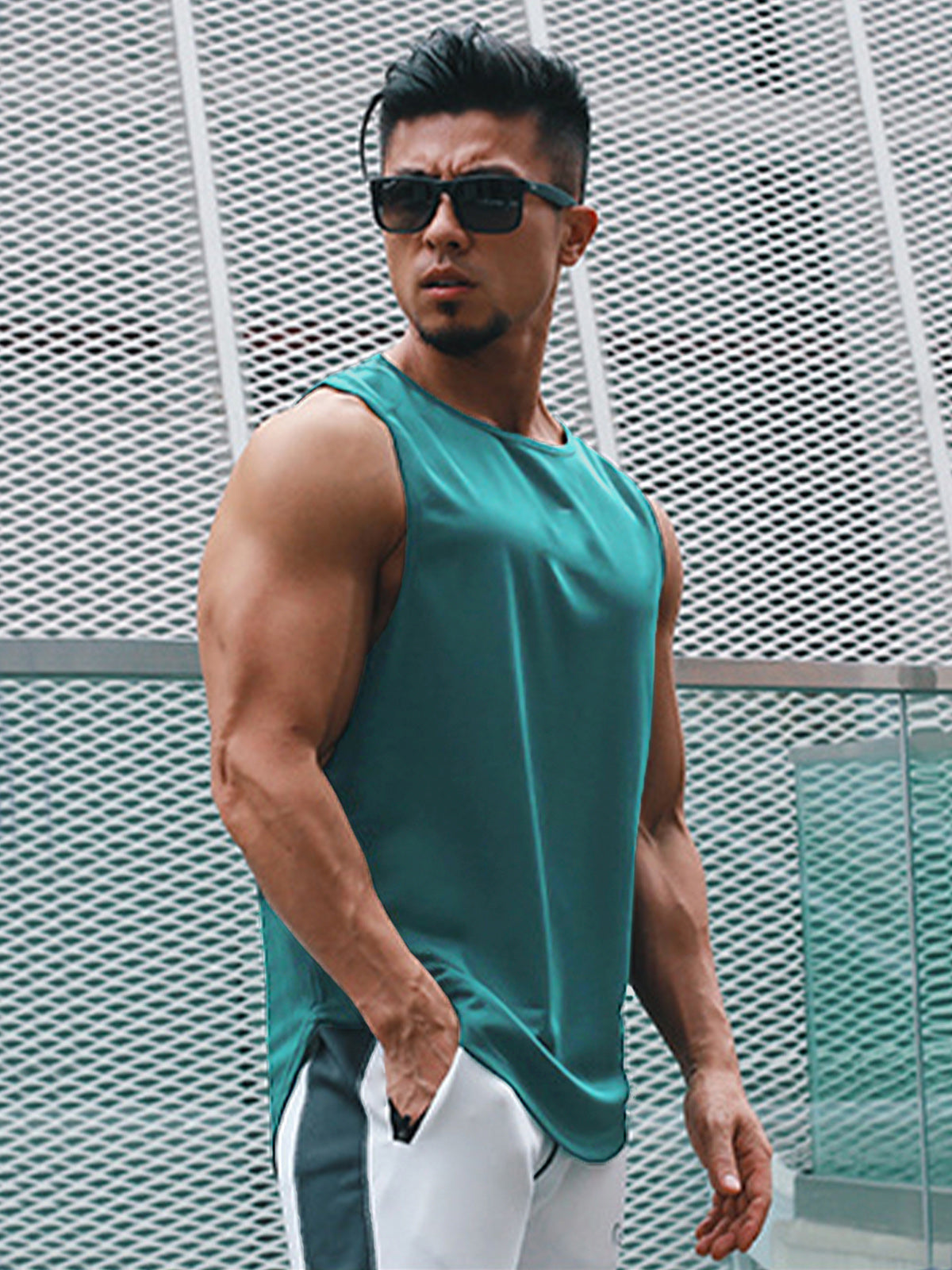 Stay Cool Basic Velocity Sports Mesh Tank - Ahaselected