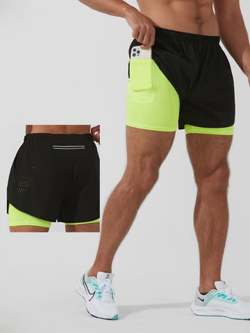 5" Interval Short 2-in-1 Lined