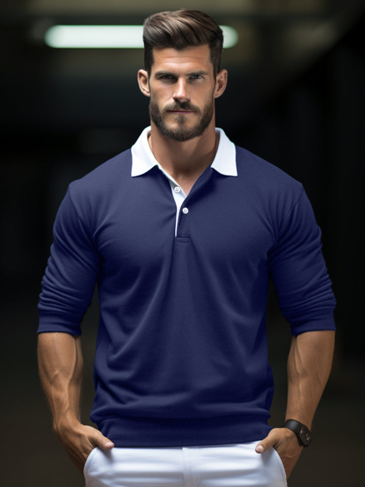M's Comfy Polo Sweatshirt