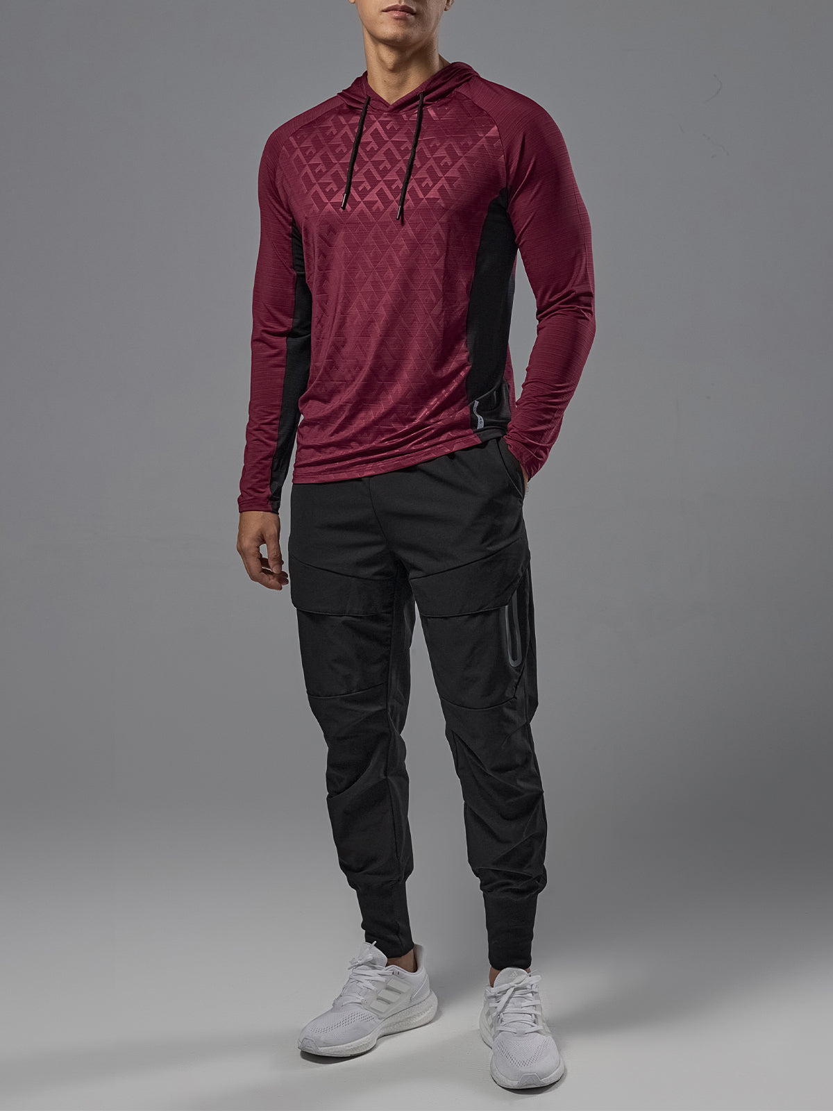 Quick Dry Hoodie Long Sleeve Performance Baselayer - Ahaselected