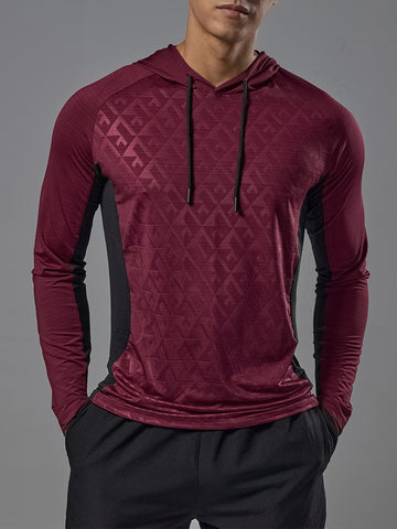 M's Quick Dry Hoodie Long Sleeve Performance Baselayer