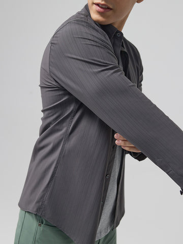 M's Commuter Performance Dress Shirt-Stone
