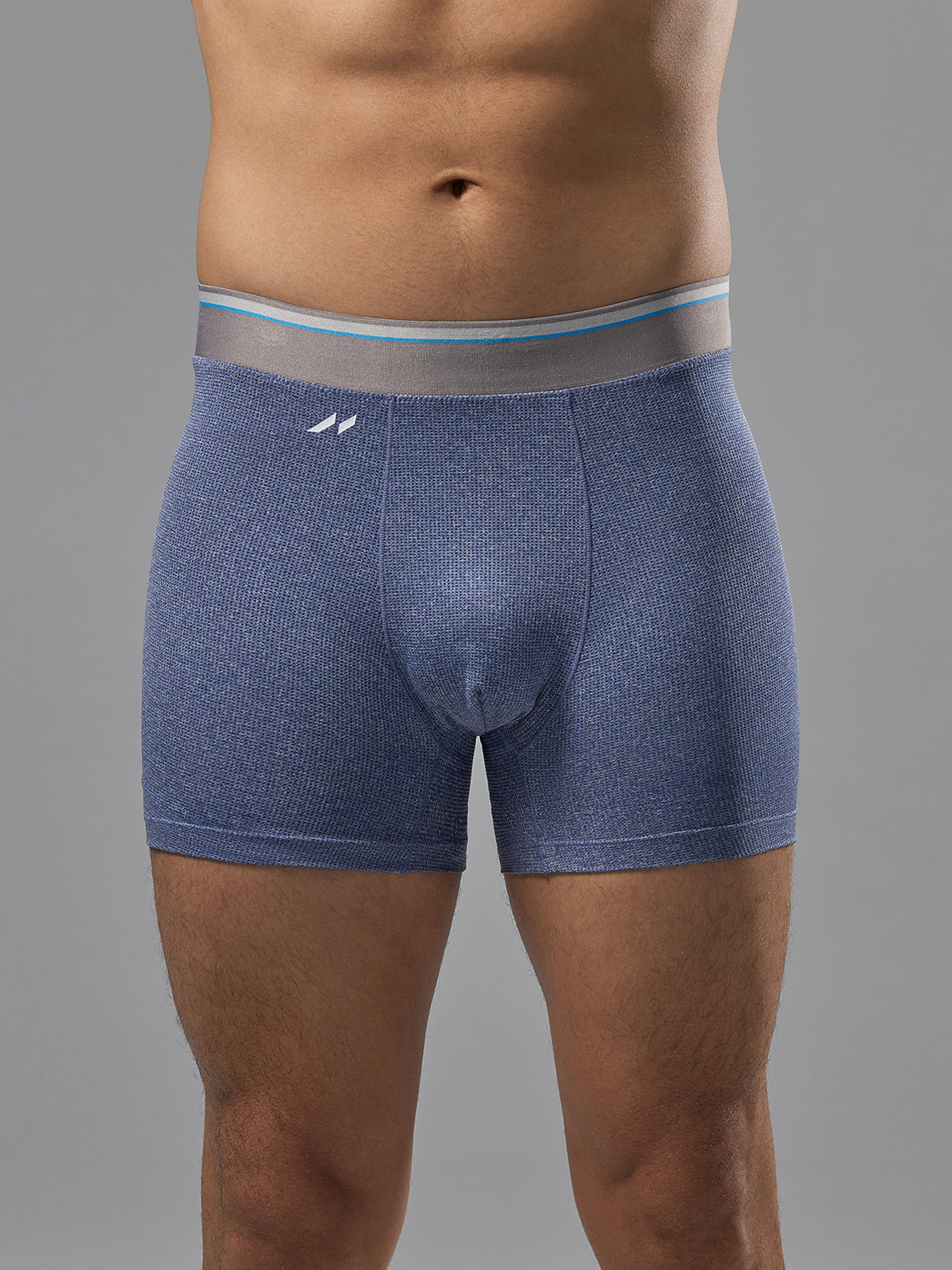 AIRFLOW 5" Performance Boxer Brief-Indigo Heather - Ahaselected