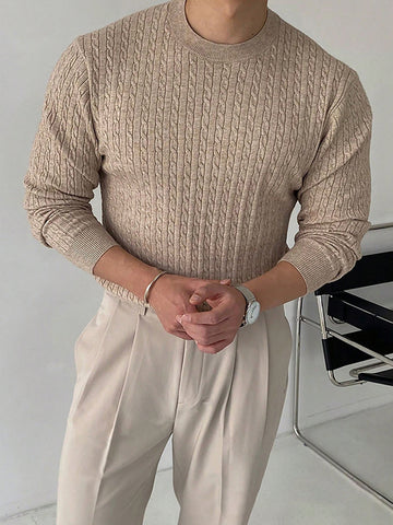 M's Cable Stitch Sweater