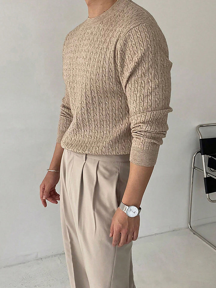 M's Cable Stitch Sweater