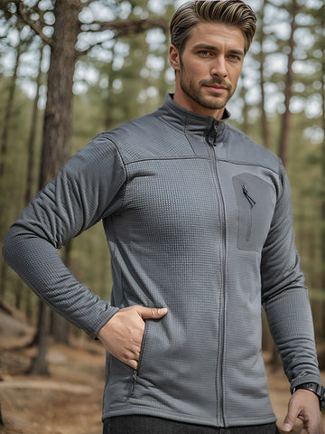 M's ThermalFlex Pro Layer Waffle Fleece Zipper Jacket