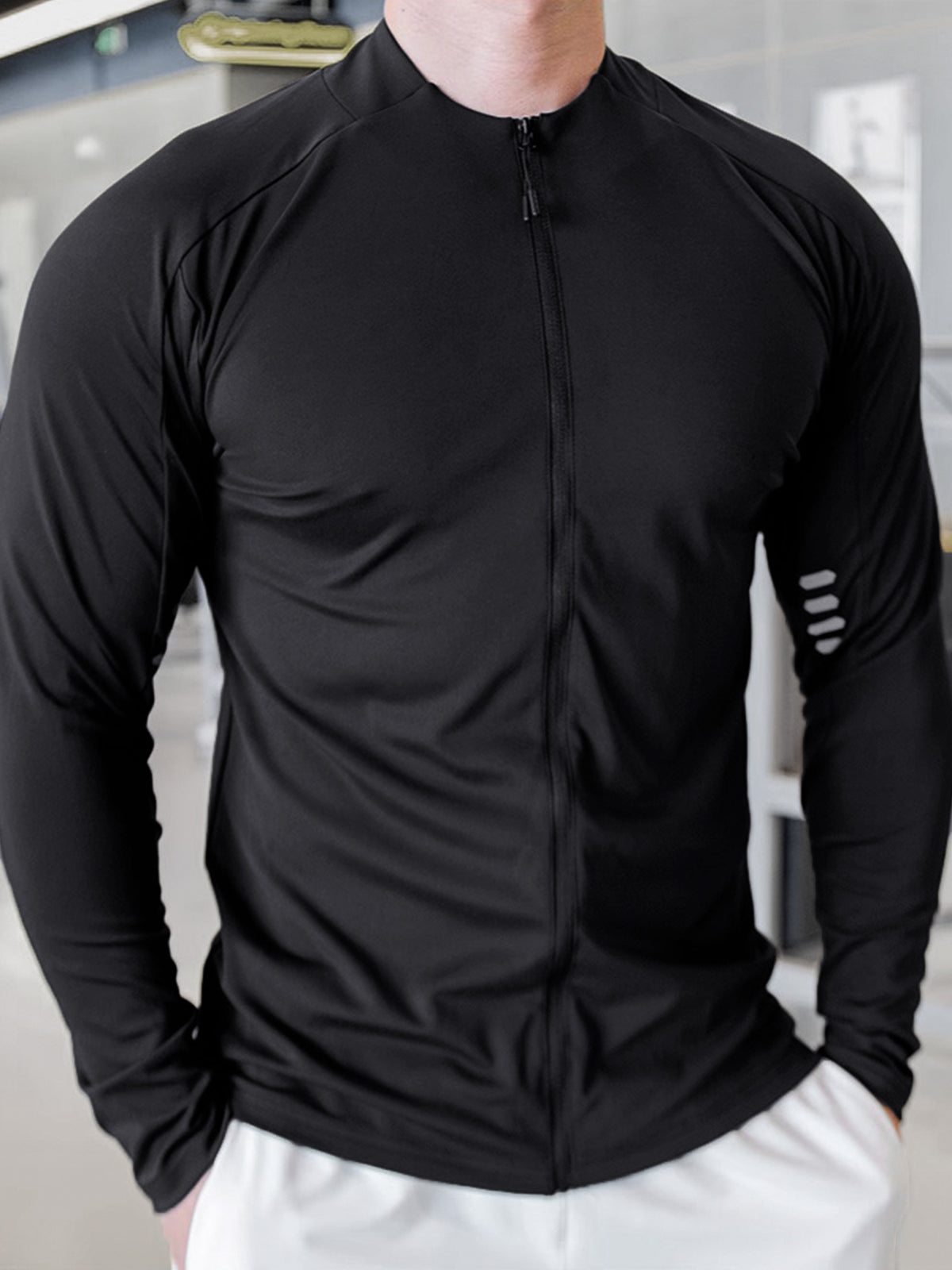 Evolution Workout Jacket Muscle Fit Gymwear - Ahaselected