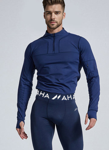 M's Performance Quick Dry Half-Zip Long Sleeves Shirt