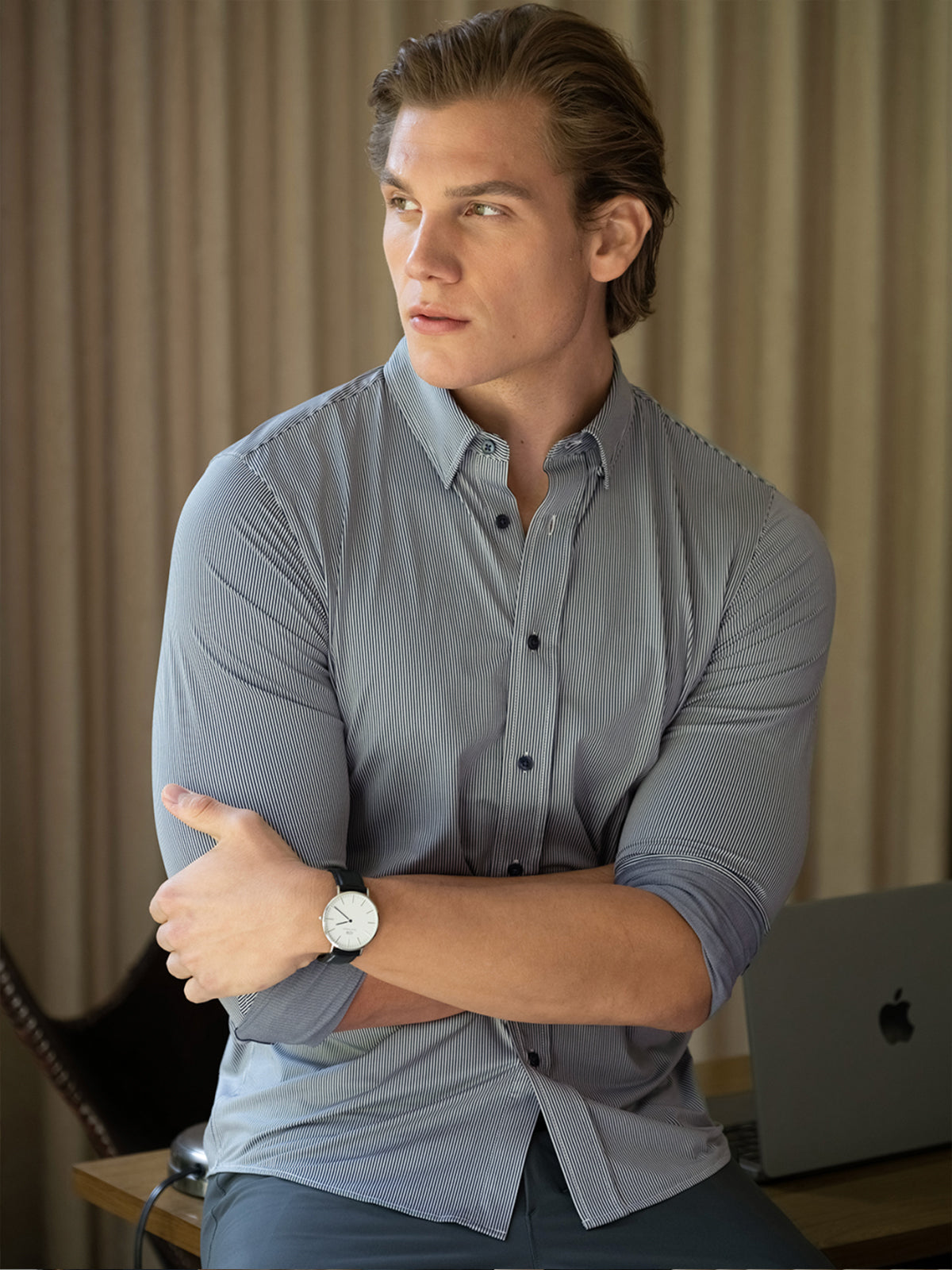 Commuter Performance Dress Shirt - Ahaselected