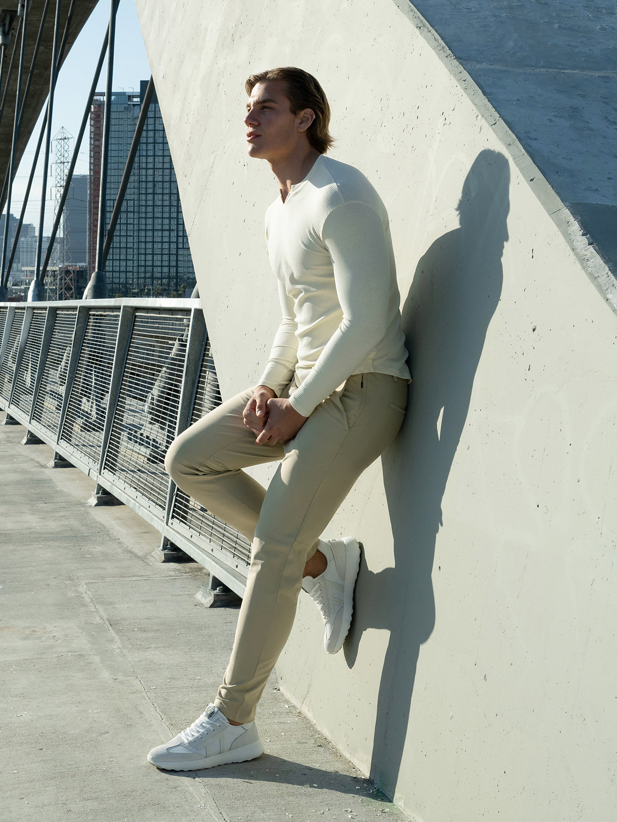 All Day Elite Performance™ Classic Slim Fit Chino Pant Stretch - Ahaselected