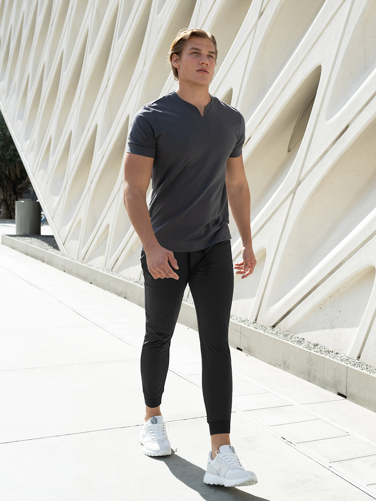All Day Elite Performance Stretch ABC Jogger Slim Fit - Ahaselected