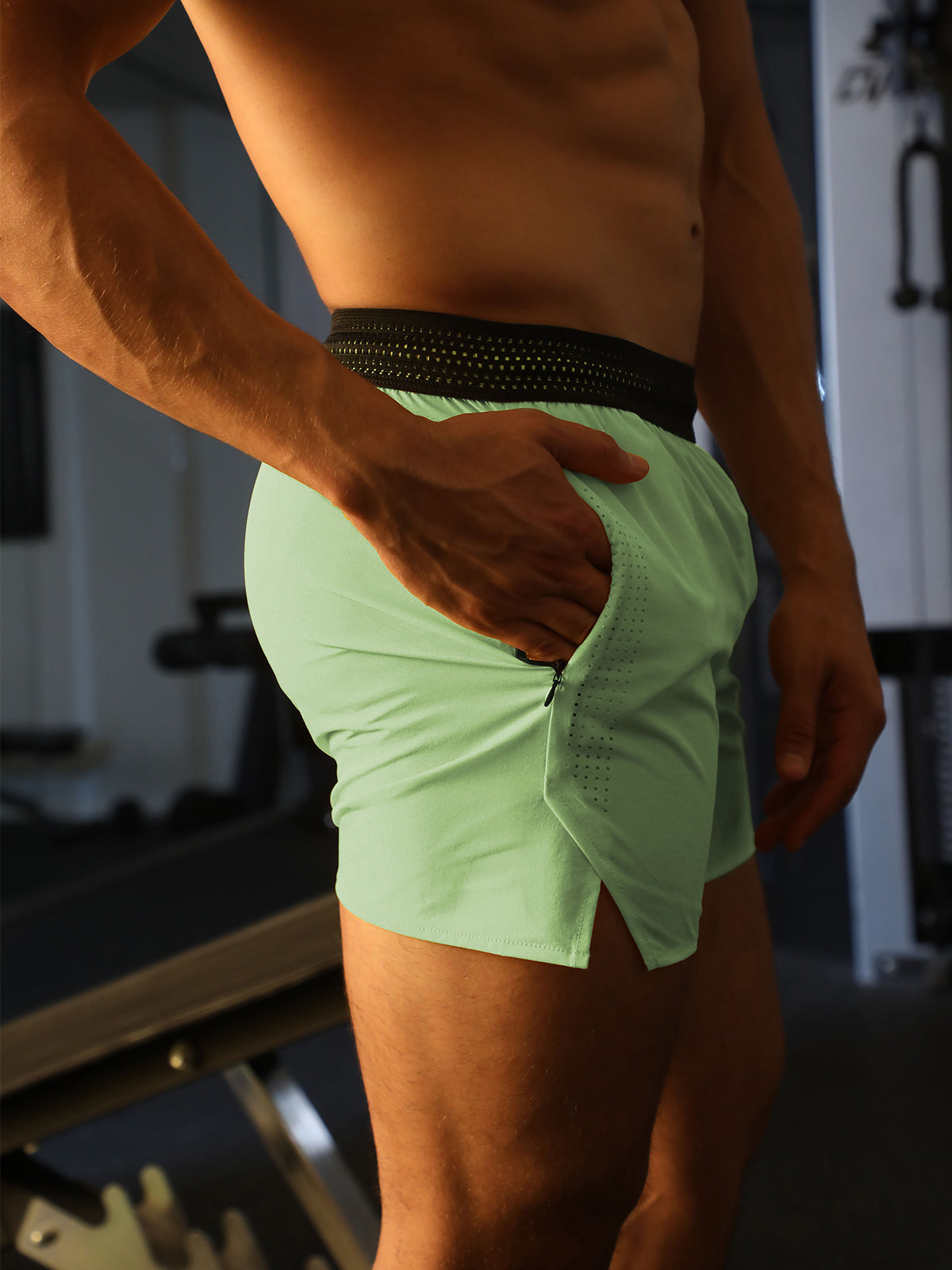 3" Movement Stretch Short Stay Cool - Ahaselected