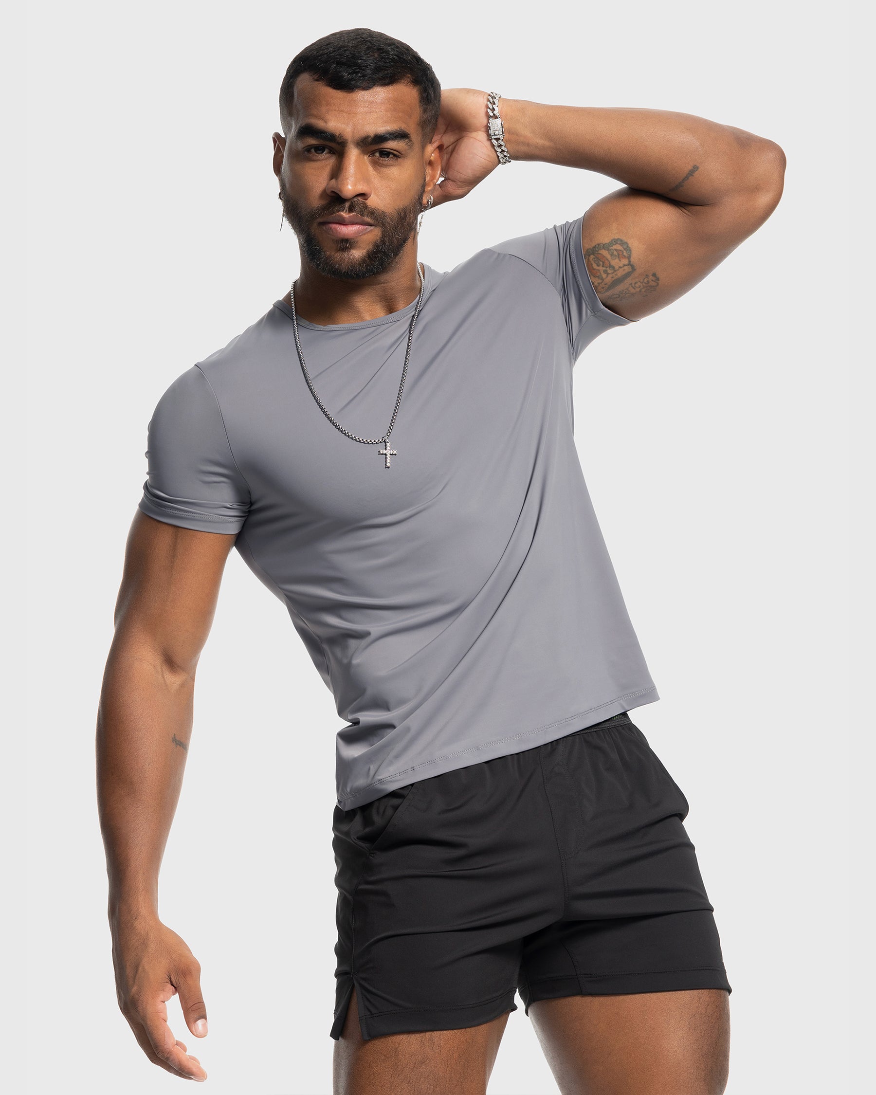 Stay Cool 2.0 Idol Tech T-shirt Luxury Stretch New - Ahaselected