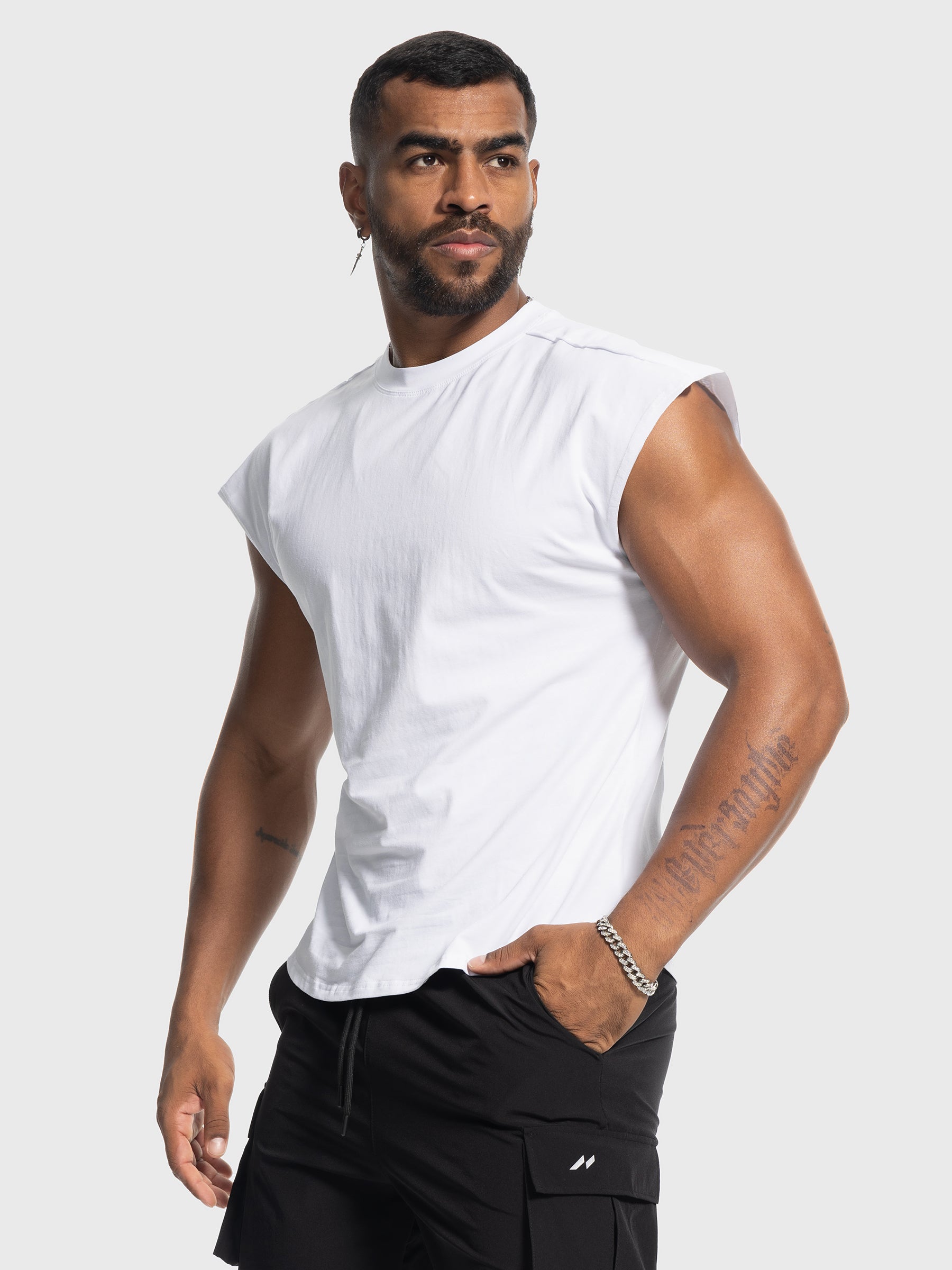 Icon Tech Cotton Tank - Ahaselected