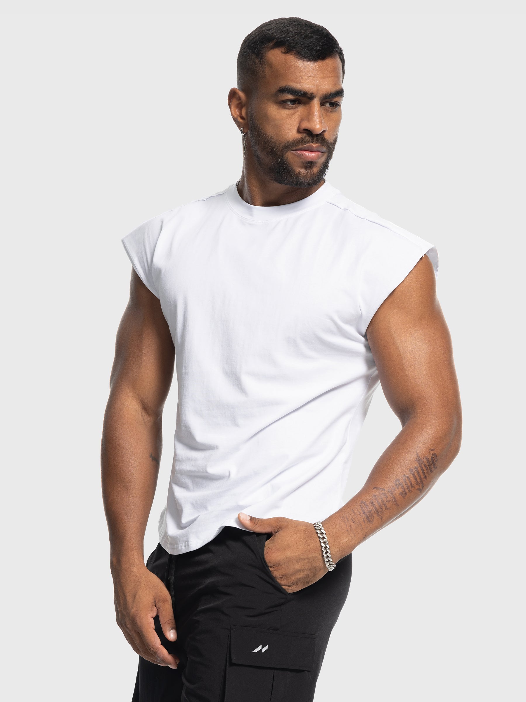 Icon Tech Cotton Tank - Ahaselected