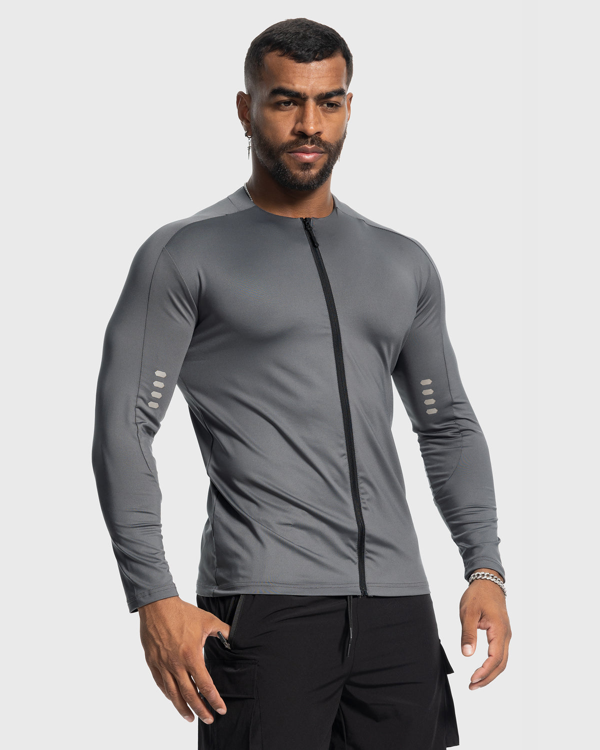 Evolution Workout Jacket Muscle Fit Gymwear - Ahaselected