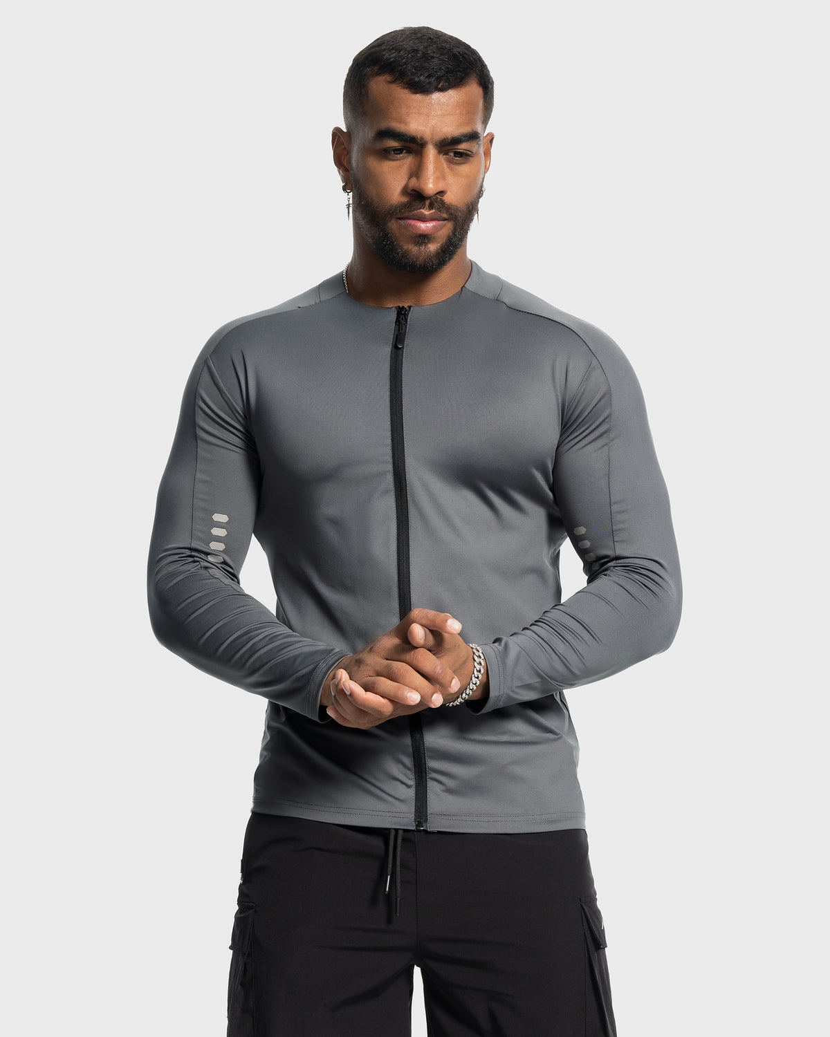 Evolution Workout Jacket Muscle Fit Gymwear - Ahaselected