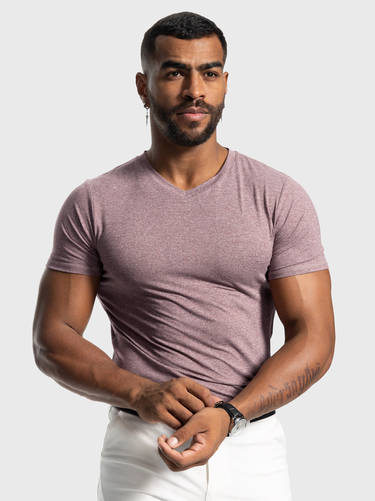 Softest Performance Stretch V-neck Tee - Ahaselected