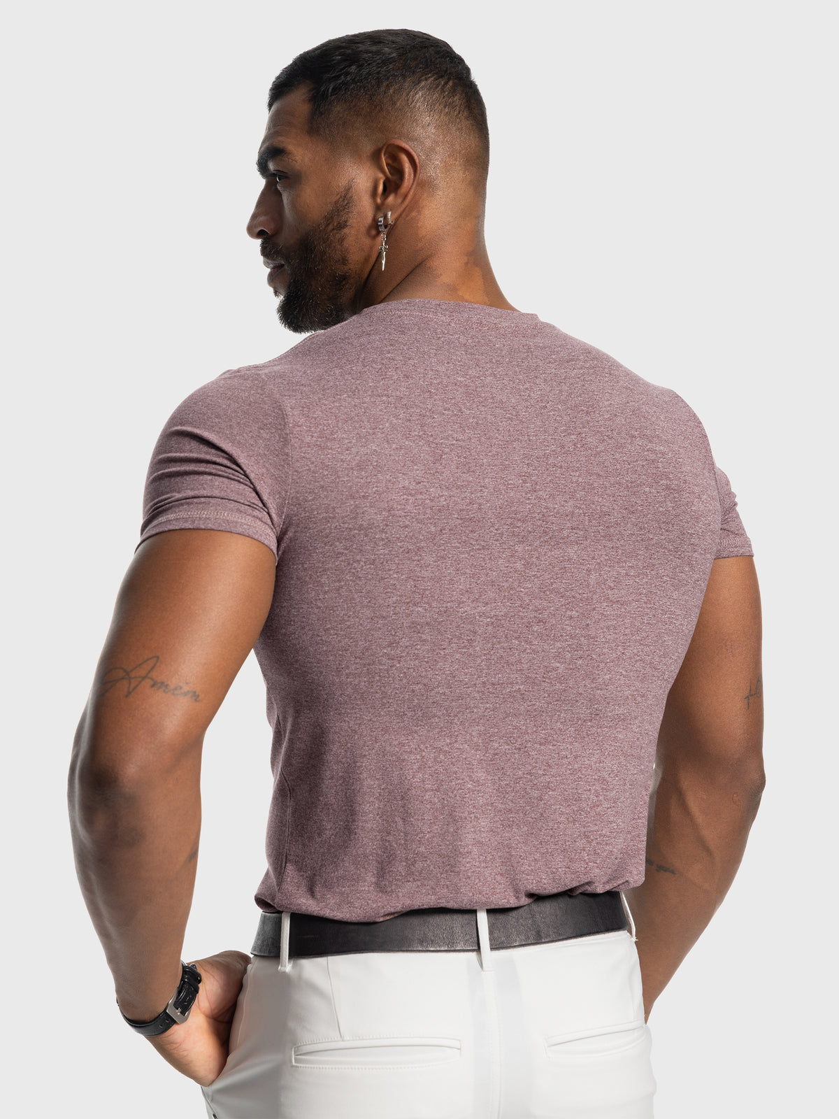 Softest Performance Stretch V-neck Tee - Ahaselected