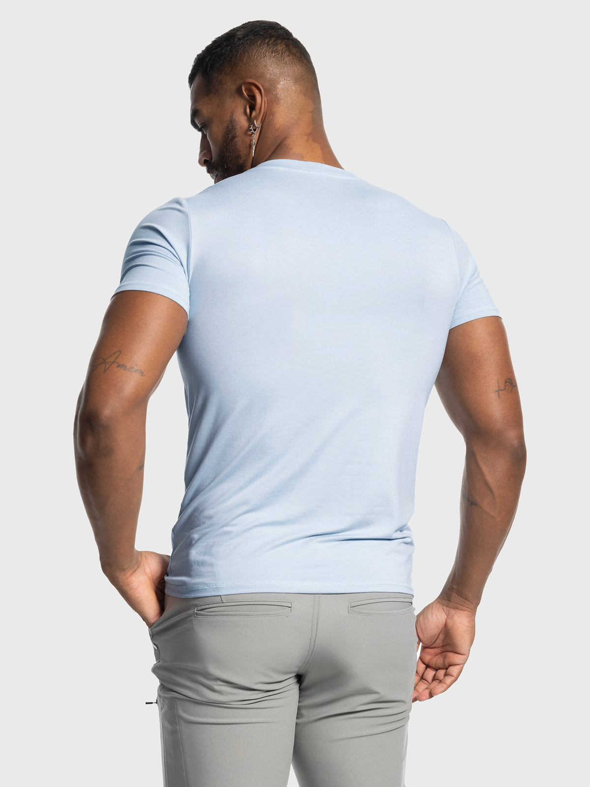 Softest Performance Stretch V-neck Tee - Ahaselected