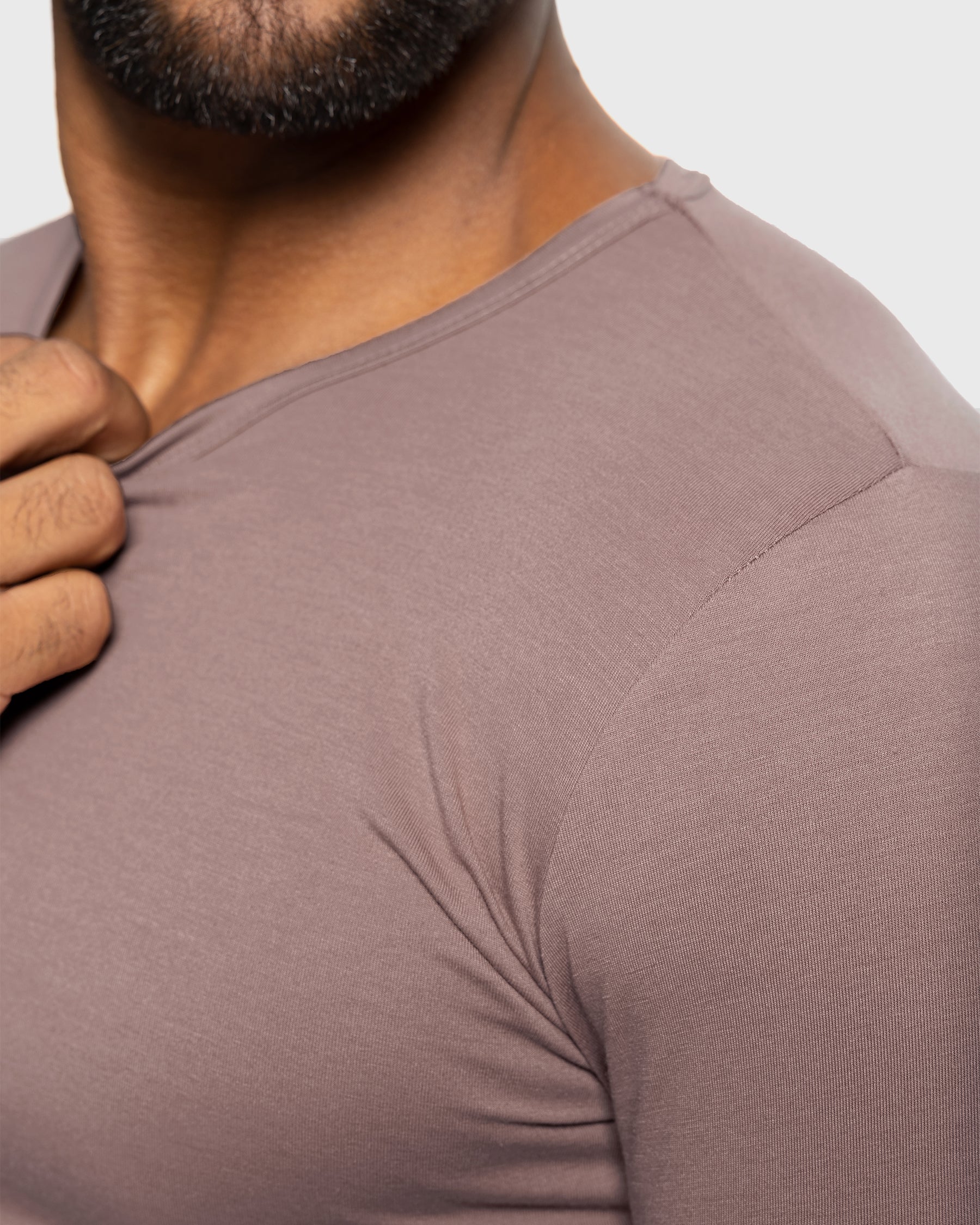 All Day Elite Curve-Hem Tee Stretch Long Sleeve - Ahaselected