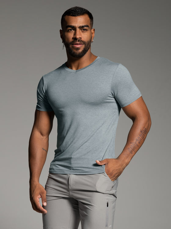 Softest Performance Stretch V-neck Tee - Ahaselected