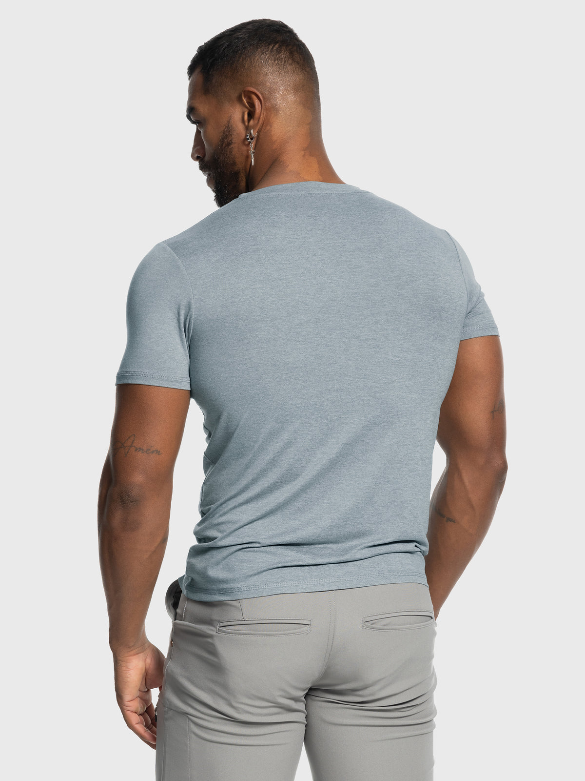 Softest Performance Stretch V-neck Tee - Ahaselected