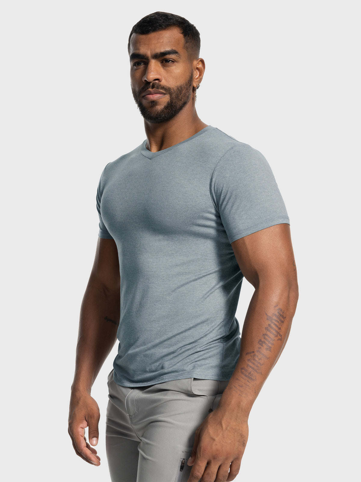 Softest Performance Stretch V-neck Tee - Ahaselected