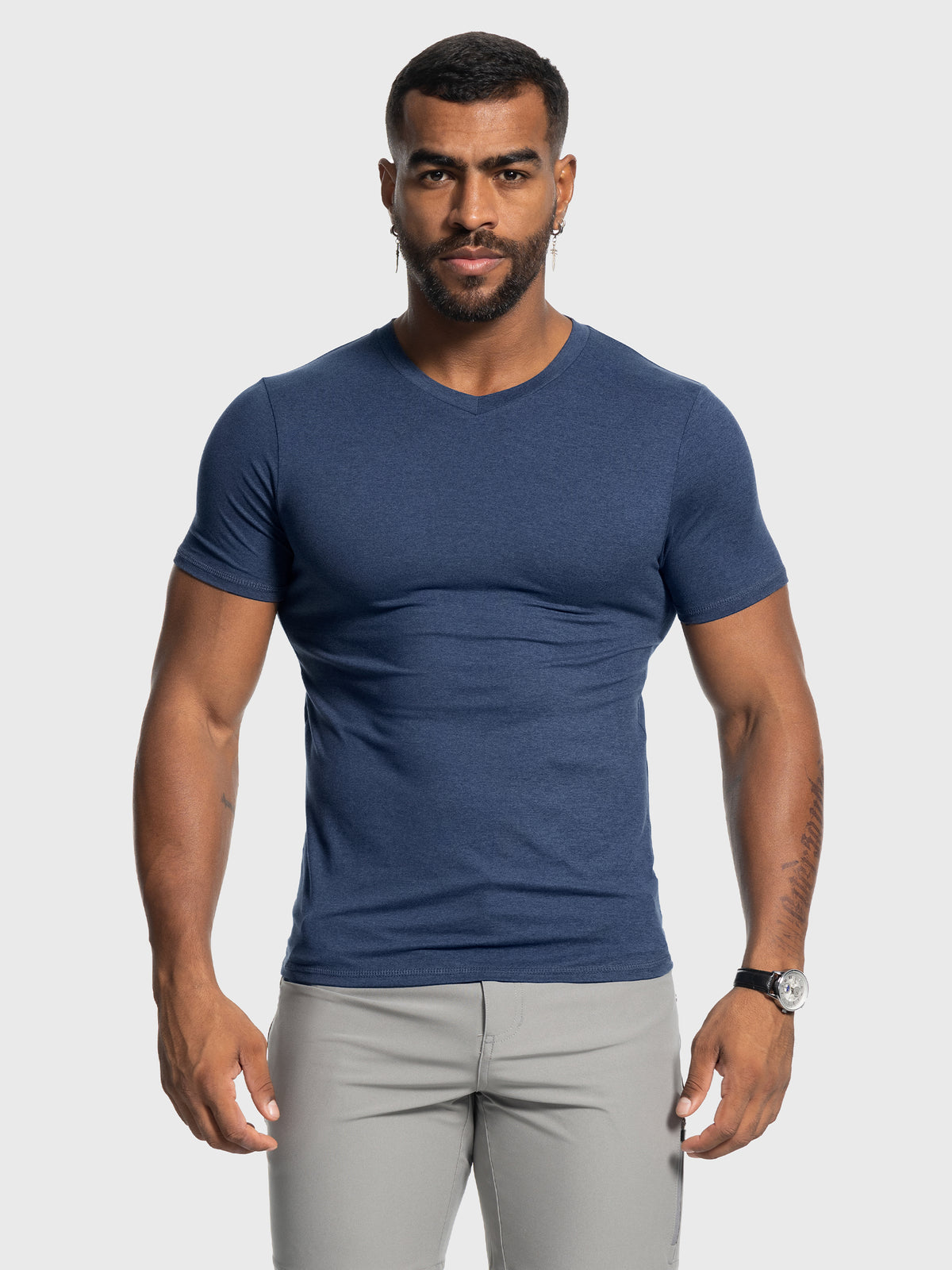 Softest Performance Stretch V-neck Tee - Ahaselected