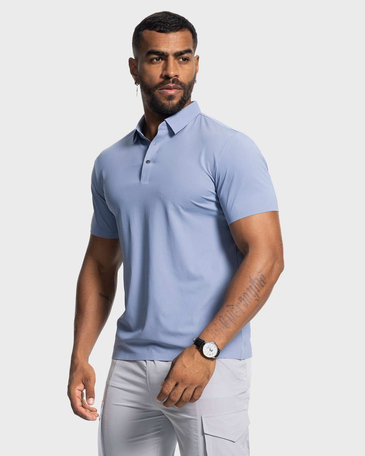 Stay Cool Performance Seamless Stretch Polo - Ahaselected