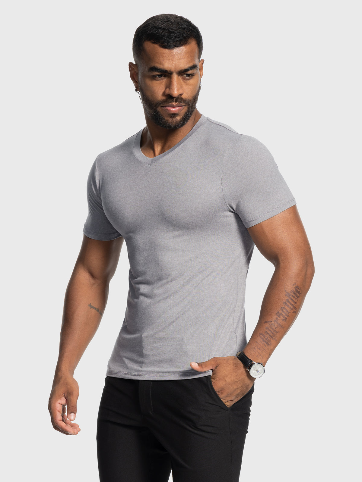 Softest Performance Stretch V-neck Tee - Ahaselected
