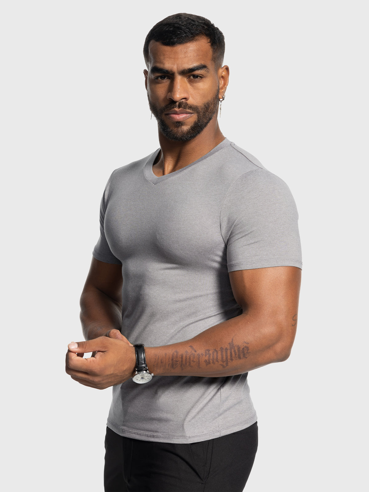 Softest Performance Stretch V-neck Tee - Ahaselected