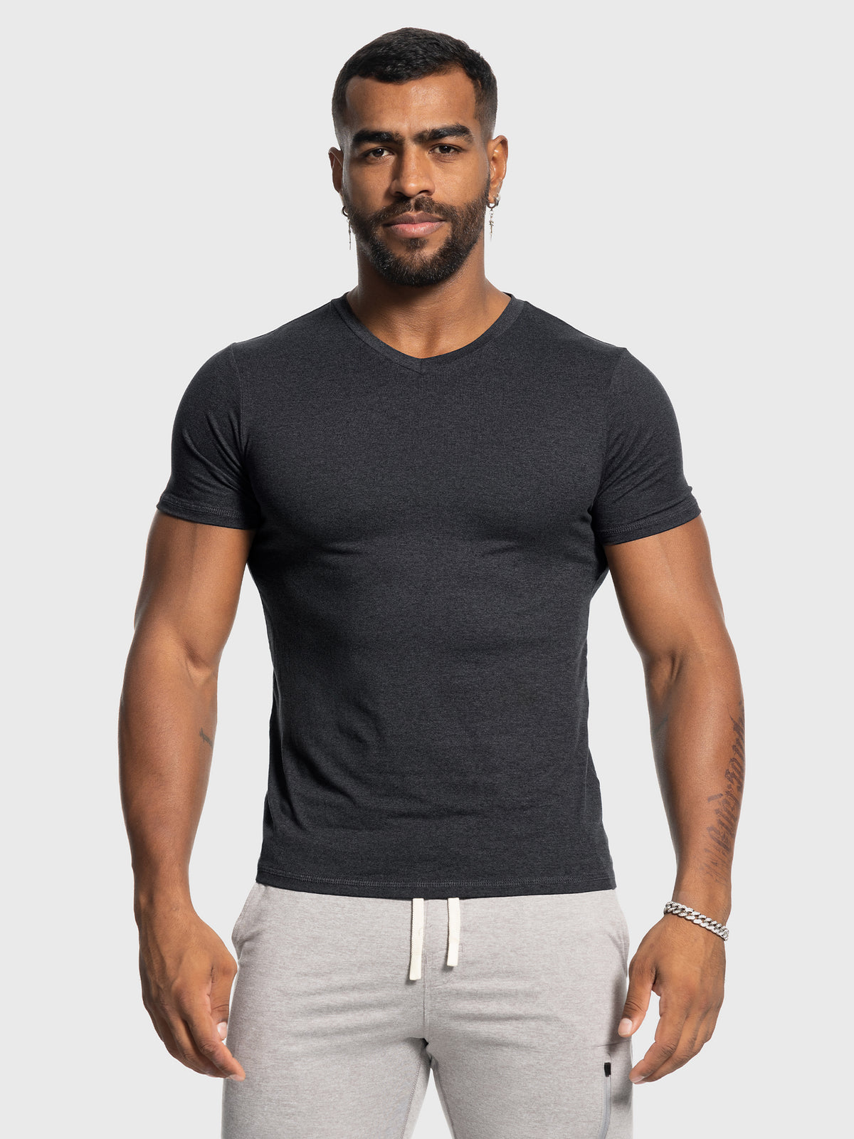 Softest Performance Stretch V-neck Tee - Ahaselected
