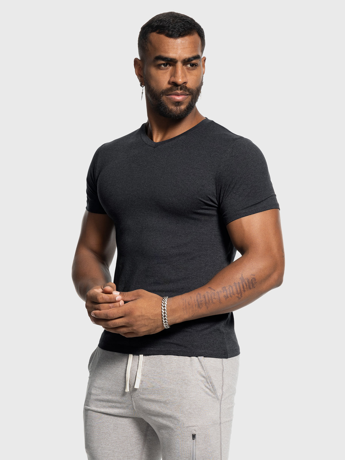 Softest Performance Stretch V-neck Tee - Ahaselected