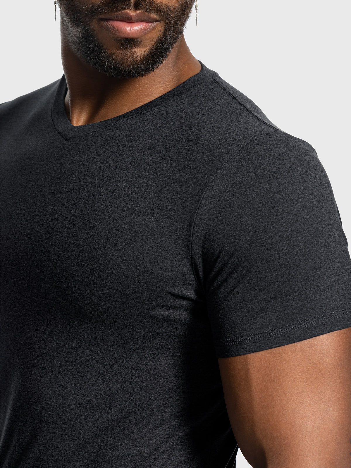 Softest Performance Stretch V-neck Tee - Ahaselected