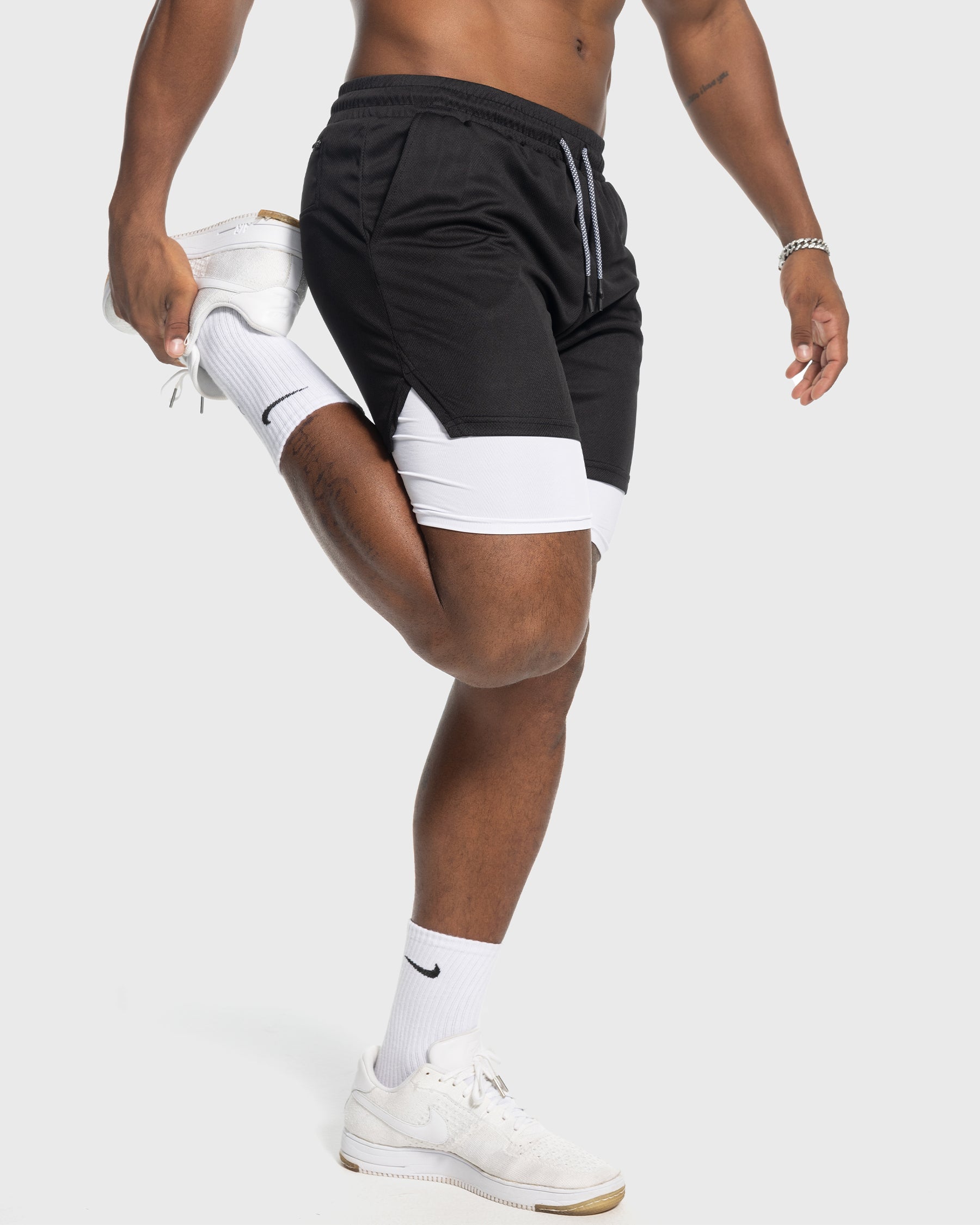 7" Kinetic Pocket Lined 2 in 1 Mesh Stretch Short - Ahaselected